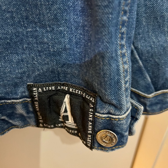 Awesome Jean Jacket with Zipper Anne Klein - Picture 5 of 5